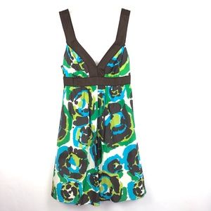 Banana Republic Floral Print Knee Length Dress